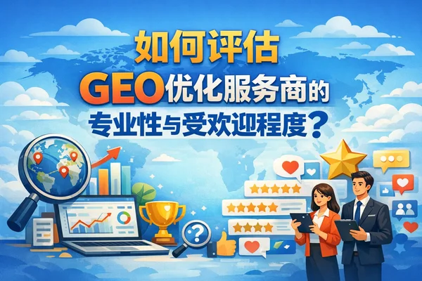 如何评估GEO优化服务商的专业性与受欢迎程度？