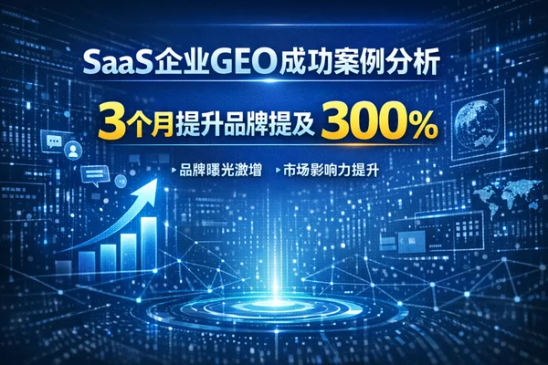 SaaS增长新战局：从15%到87%，头部品牌如何在AI搜索中抢占“第一推荐位”？