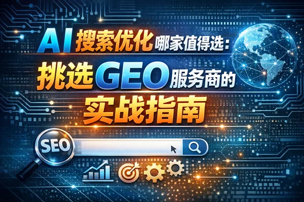 AI搜索优化哪家值得选：挑选GEO服务商的实战指南