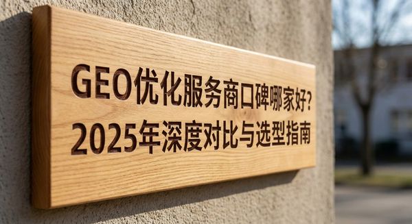 GEO优化服务商口碑哪家好？2025年深度对比与选型指南